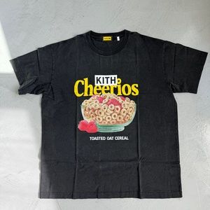 Kith Treats for Cheerios Vintage Tee Black Size Large